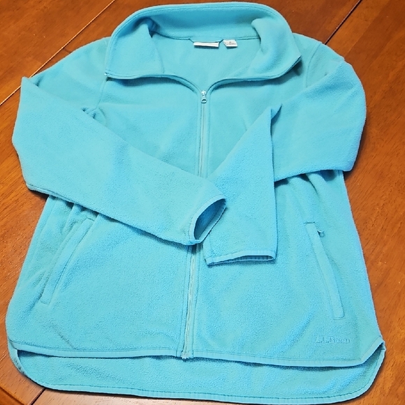 L.L. Bean Jackets & Blazers - L.L. Bean Teal Fleece Jacket